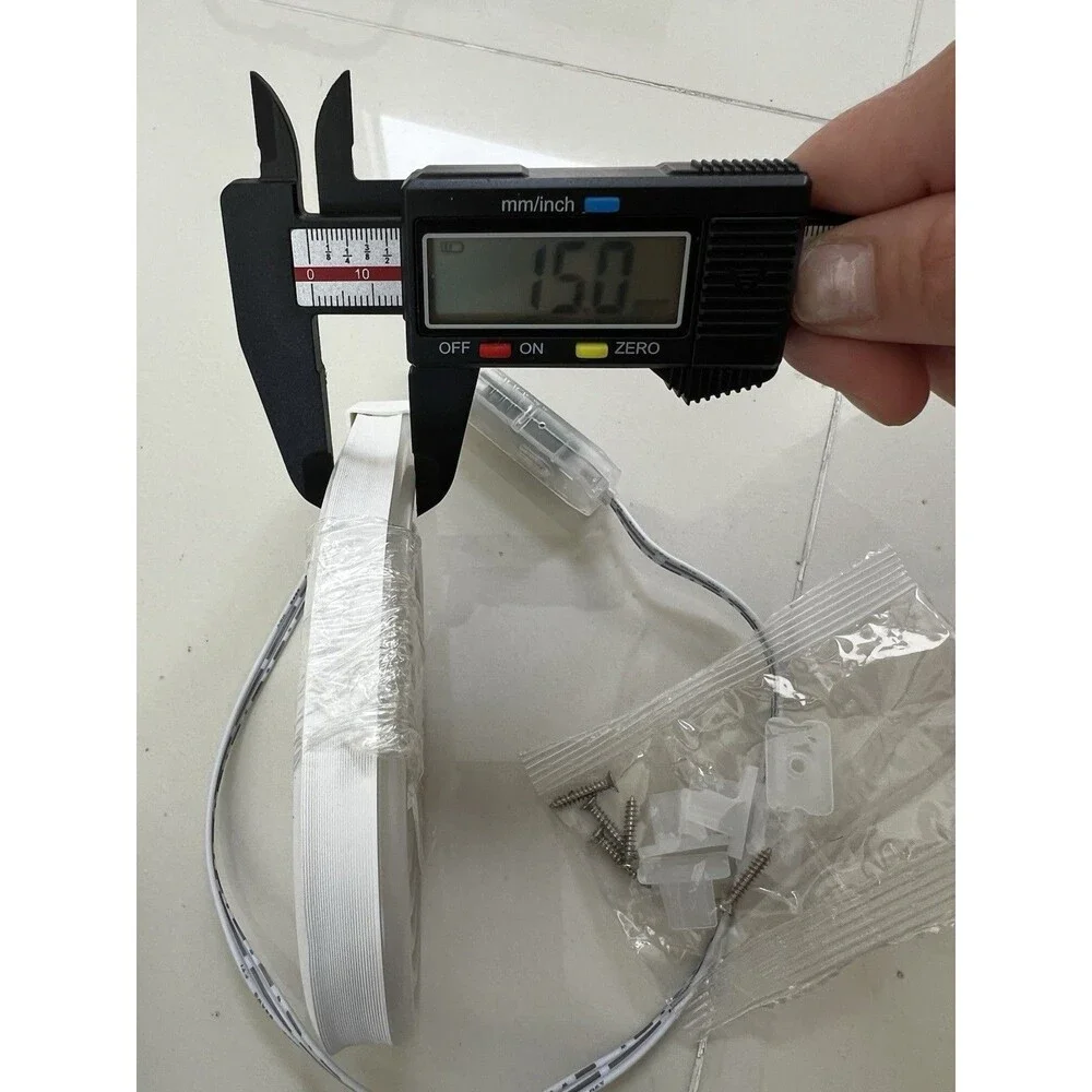 USB Waterproof Flexible RGB Neon Strip Lights Bluetooth Remote App NEW 1m/3.3ft